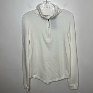 CHAMPION 1/2 Zip Mock Neck Top